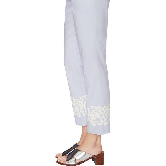 *NWT* TORY BURCH ‘Adrienne’ cropped chino pants - Picture 4 of 7